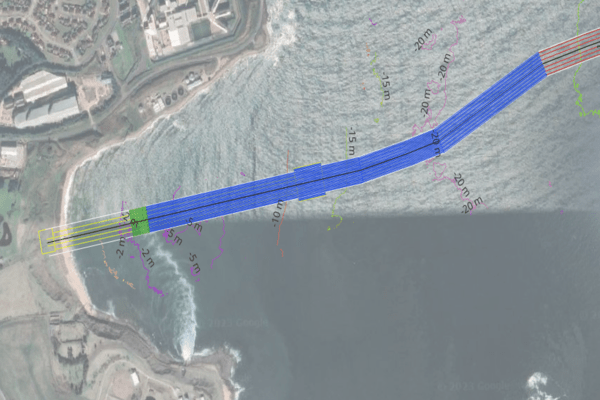 survey planning offshore hydrophysical geophysical
